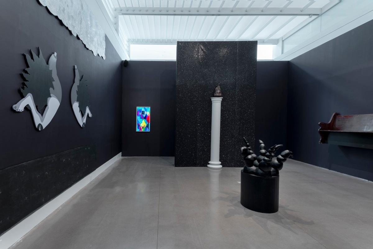 Installation View of Alexandria Smith:&nbsp;Monuments to an Effigy&nbsp;at the Queens Museum.&nbsp;
