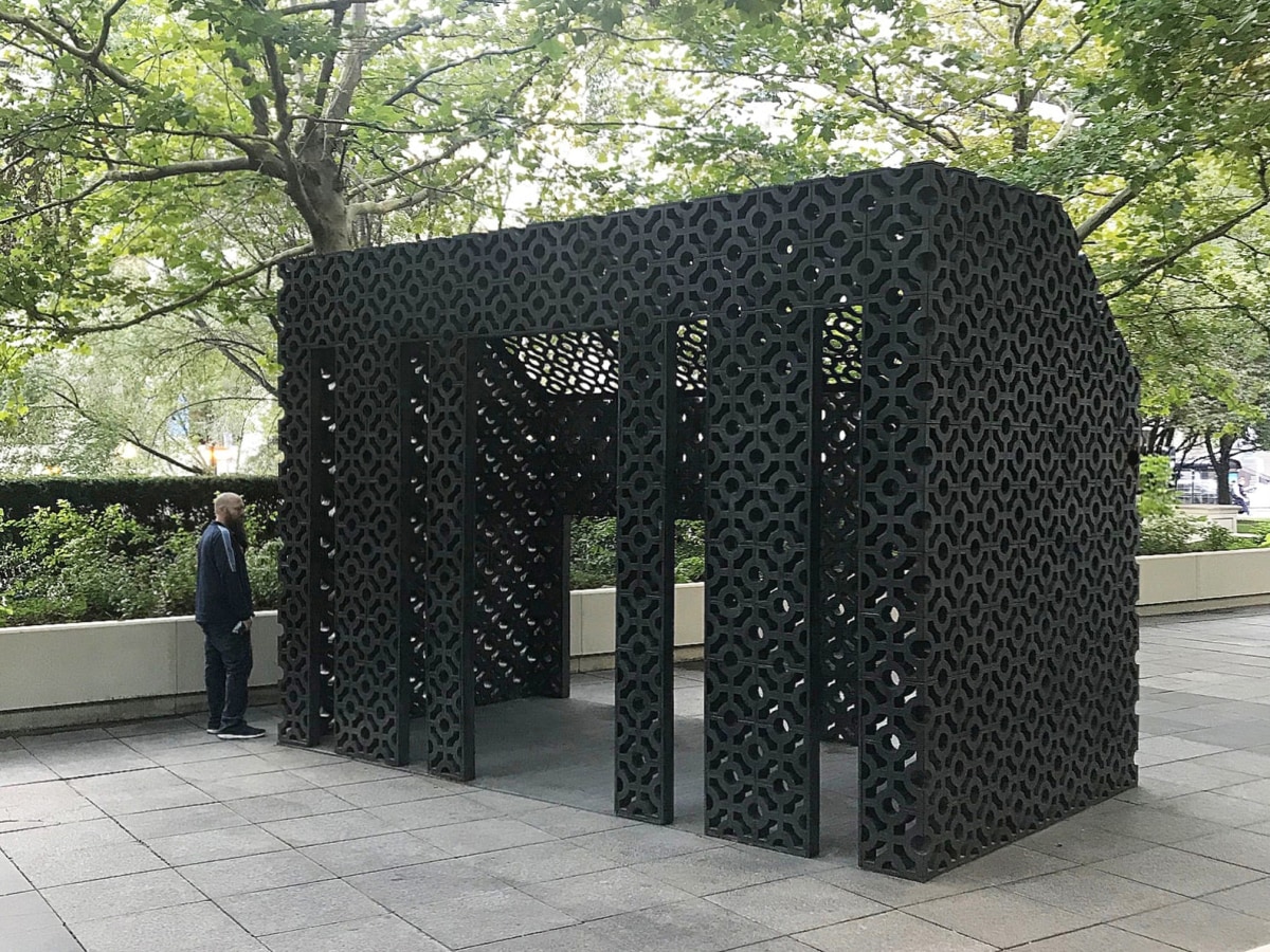 Installation view of Screenhouse​