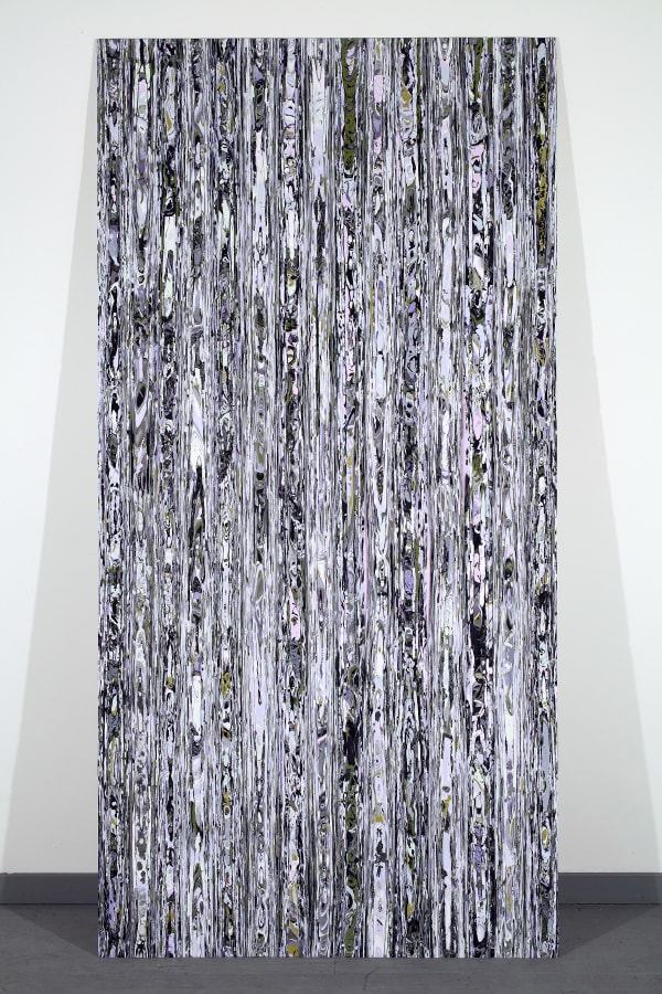 Margie Livngston Rough Cut Paneling, Light, 2013 Acrylic paint on Alupanel ​96.5 x 48.5 x 1.5 in