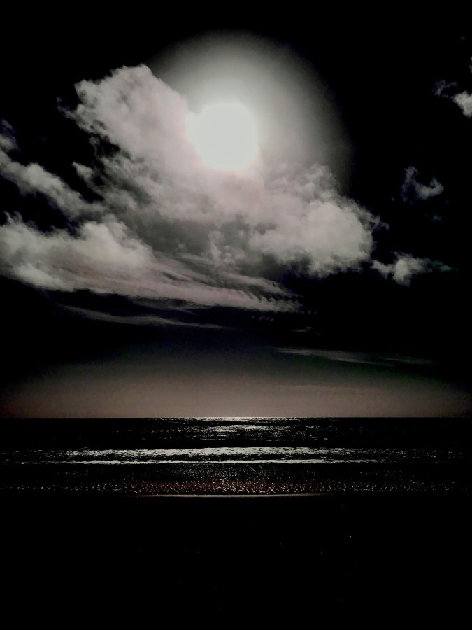 Masood Kamandy  Horizon (Dark), 2017 (triptych) Dye-sublimation print on aluminum ​16 x 12 in.