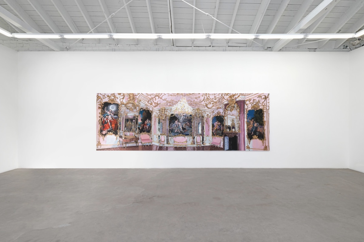 Installation view of Jean Lowe,&nbsp;Light and Space