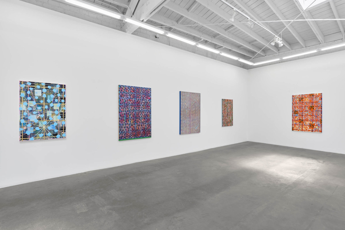 Installation view of KELLEY JOHNSON: Elusive Spaces, on view June 14 &ndash; Juy 19, 2025