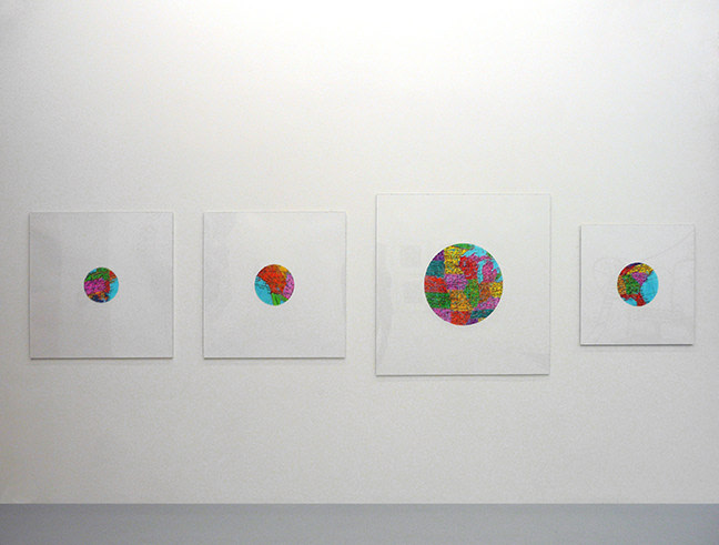 Installation View of Seth Augustine: MASH_UPS