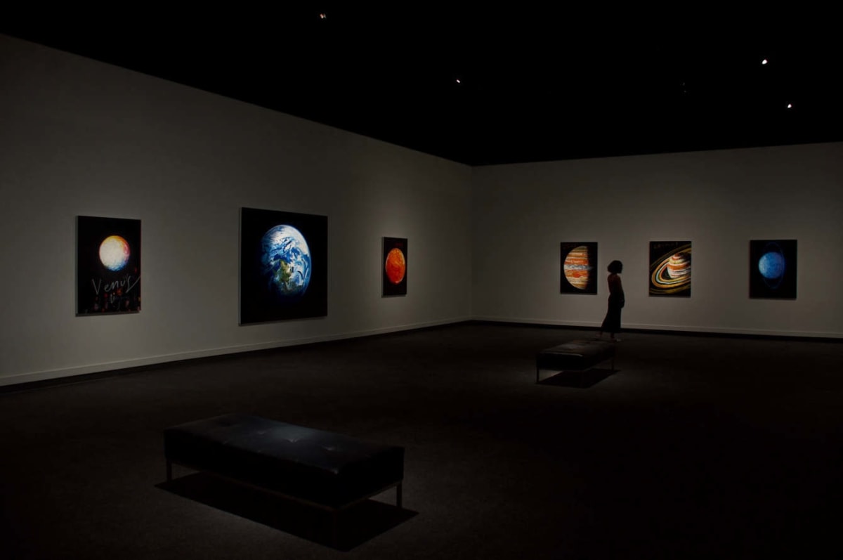 Installation view of Erik Olson&#039;s show&nbsp;Cosmos&nbsp;at Glenbow Museum.&nbsp;