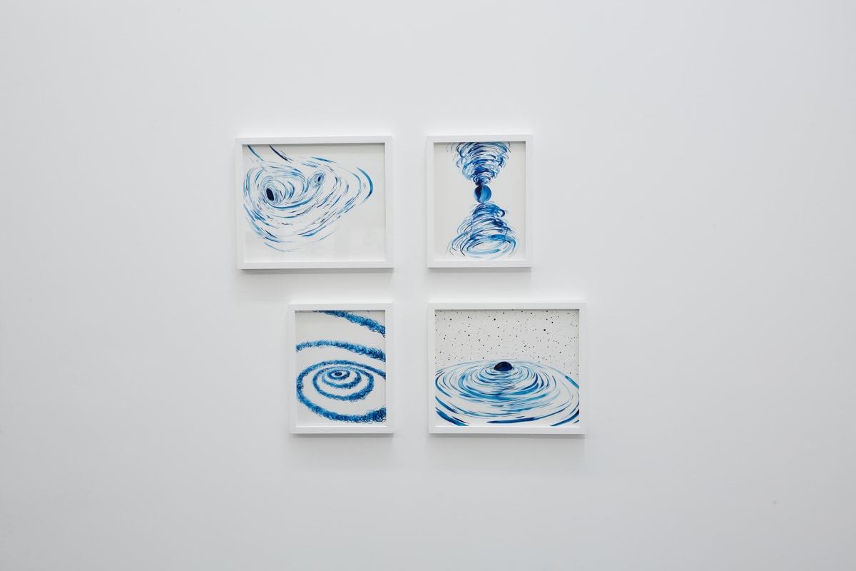 Installation view of&nbsp;Lia Halloran: Warped Side, on view from November 4 - December 22, 2023
