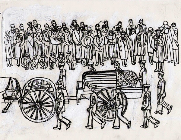 Still from Federico Solmi:&nbsp;Rocco Never Dies&nbsp;