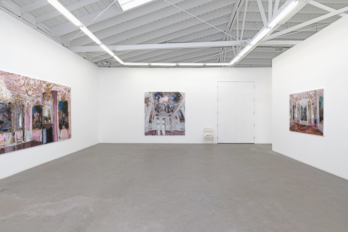Installation view of Jean Lowe,&nbsp;Light and Space