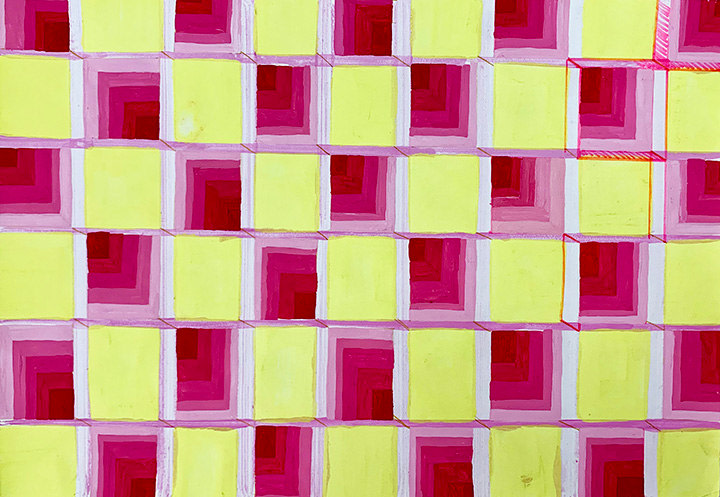 Liz Collins Venice Grid, 2017