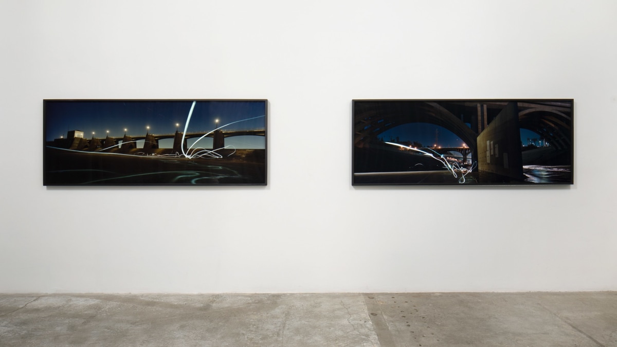 Installation View of Lia Halloran: Double Horizon