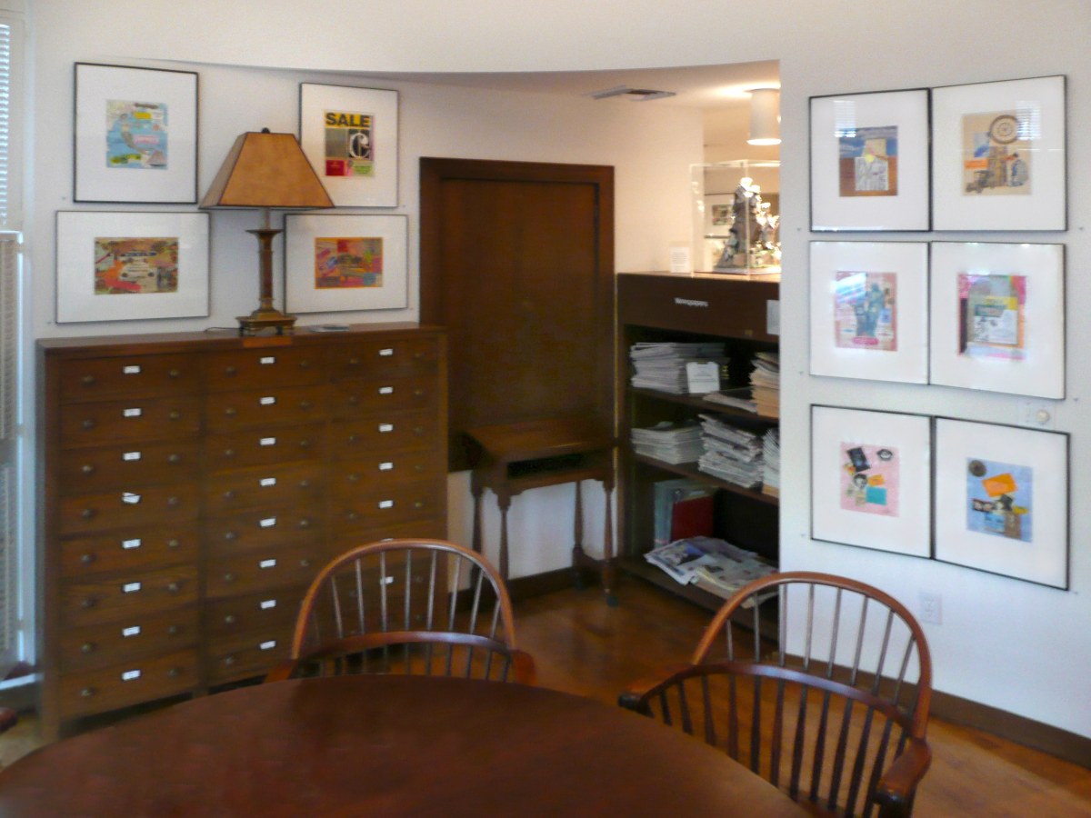Installation View of NATHAN GLUCK:&nbsp;Limited Time Offer&nbsp;at the&nbsp;La Jolla Athenaeum of Music &amp;amp; Arts Library&nbsp;Rotunda Gallery (2008).