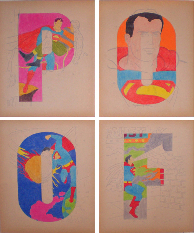 Installation View of COCKED! The Possessed Male: Object of Desire