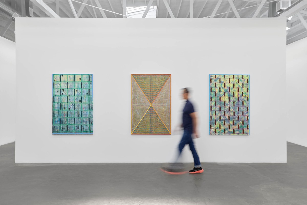 Installation view of KELLEY JOHNSON: Elusive Spaces, on view June 14 &ndash; Juy 19, 2025