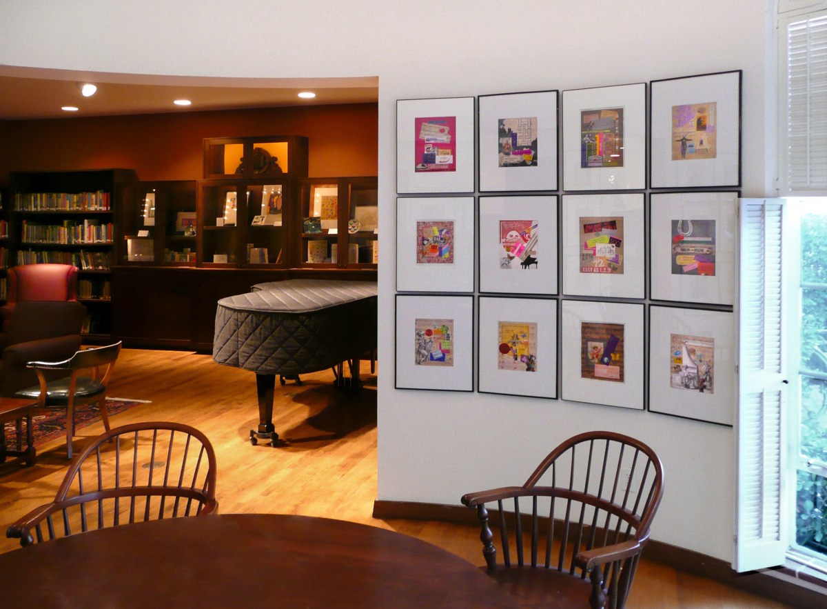 Installation View of NATHAN GLUCK:&nbsp;Limited Time Offer&nbsp;at the&nbsp;La Jolla Athenaeum of Music &amp;amp; Arts Library&nbsp;Rotunda Gallery (2008).