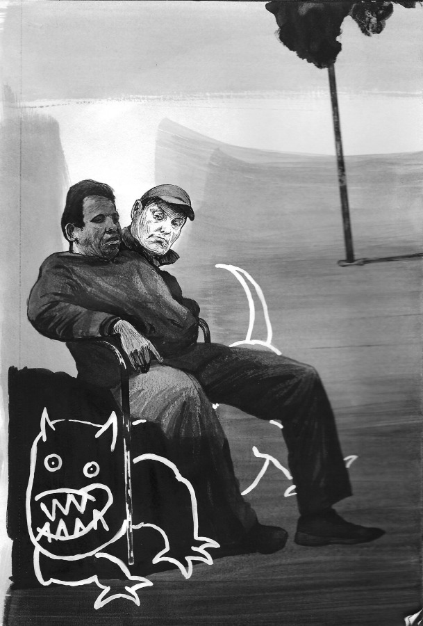 Hugo Crosthwaite Carpas Study, #19, 2013