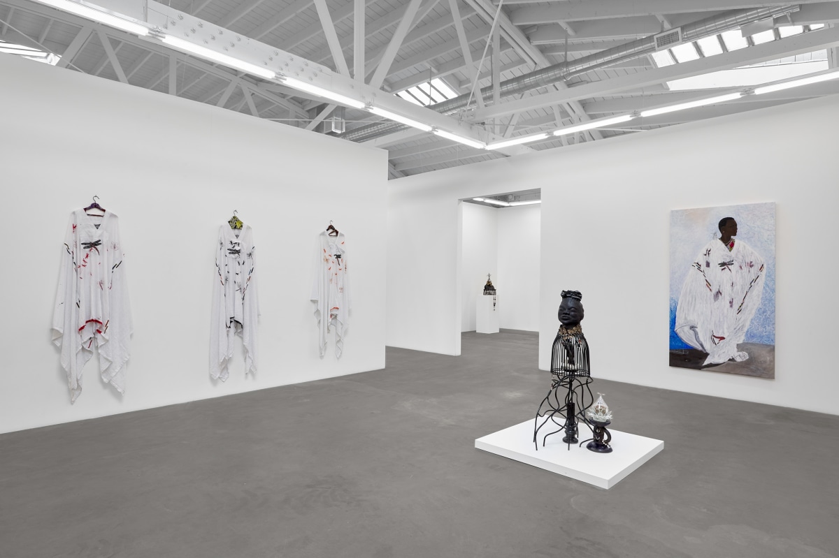 Installation view of YRNEH GABON:&nbsp;Spirit Leads Me, on view from February 24 - April 13, 2024