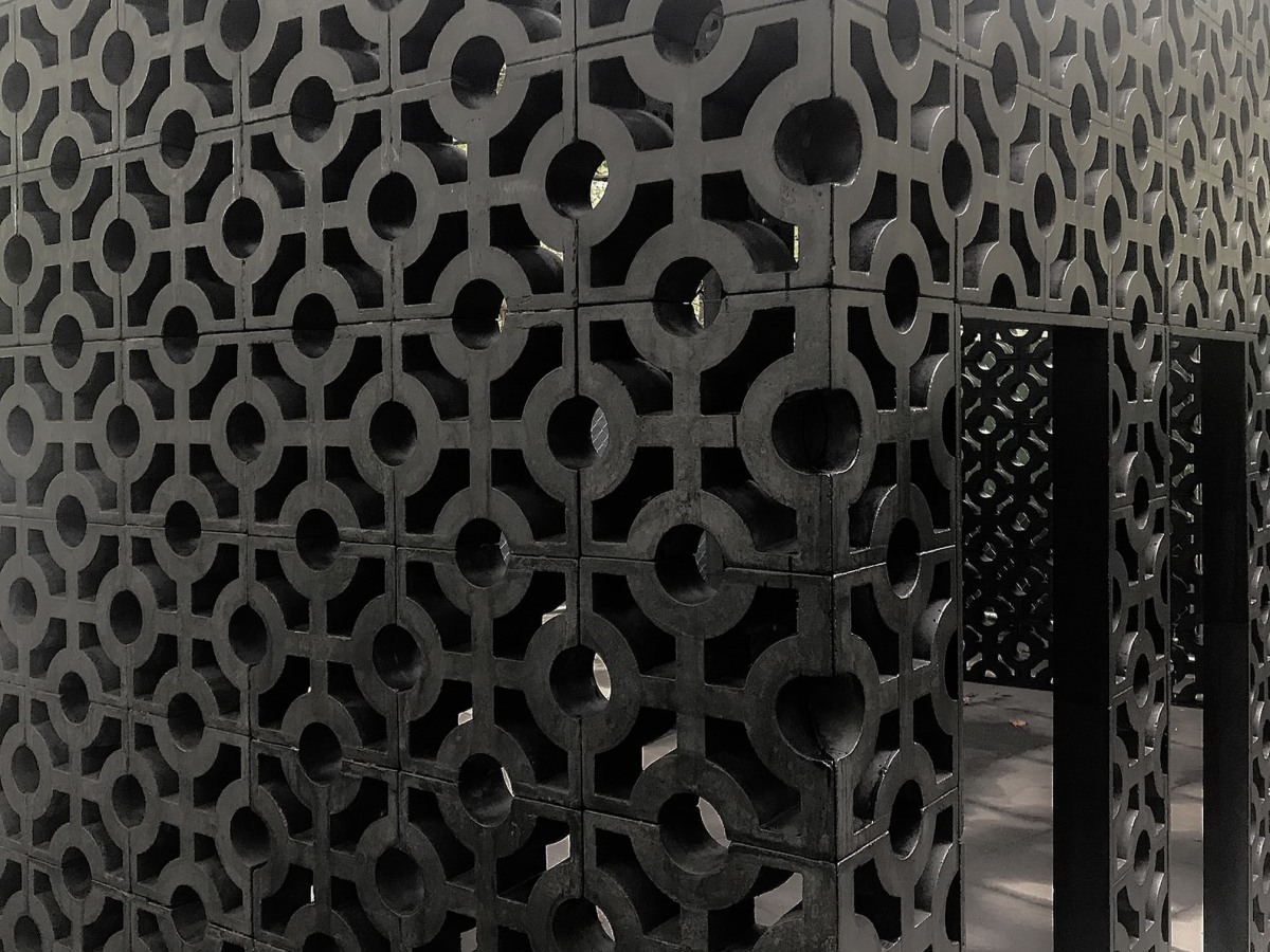 Installation view of Screenhouse​