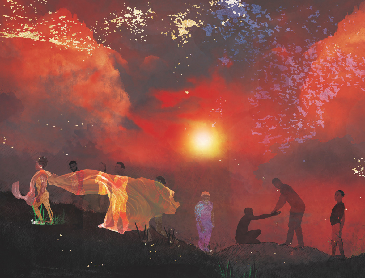 Carla Jay Harris, 2021, afrofuturism scene