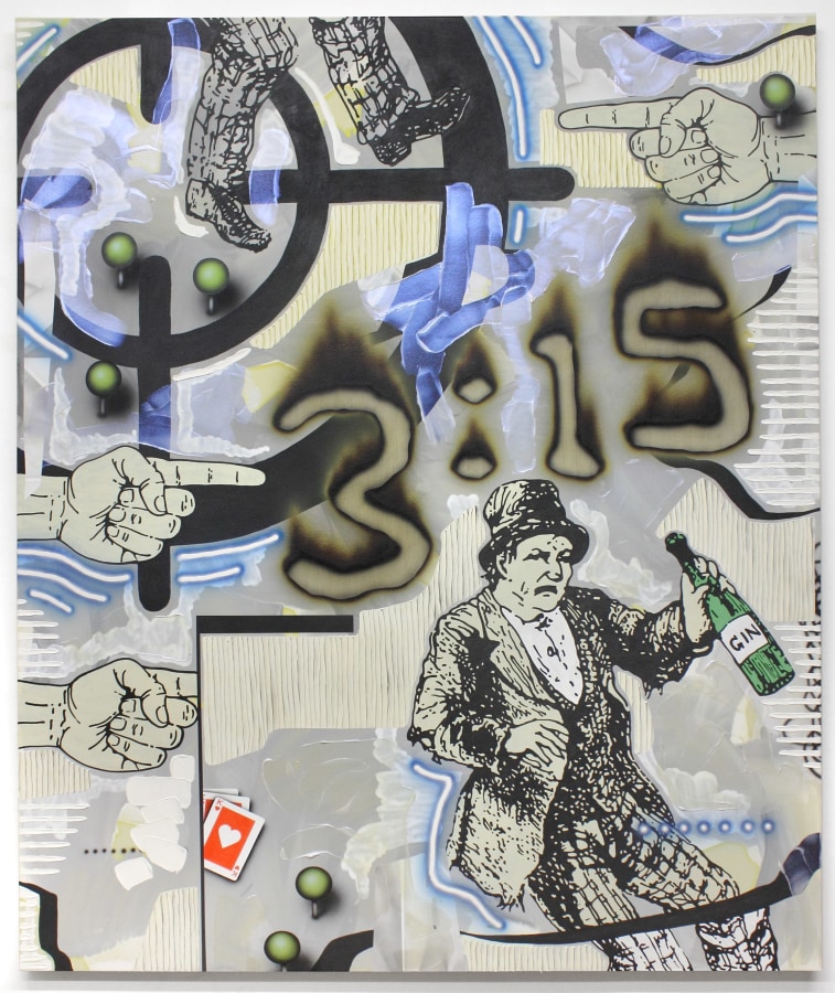 Josh Reames Other People's Vices, 2017 Acrylic on canvas 72 x 60 in.