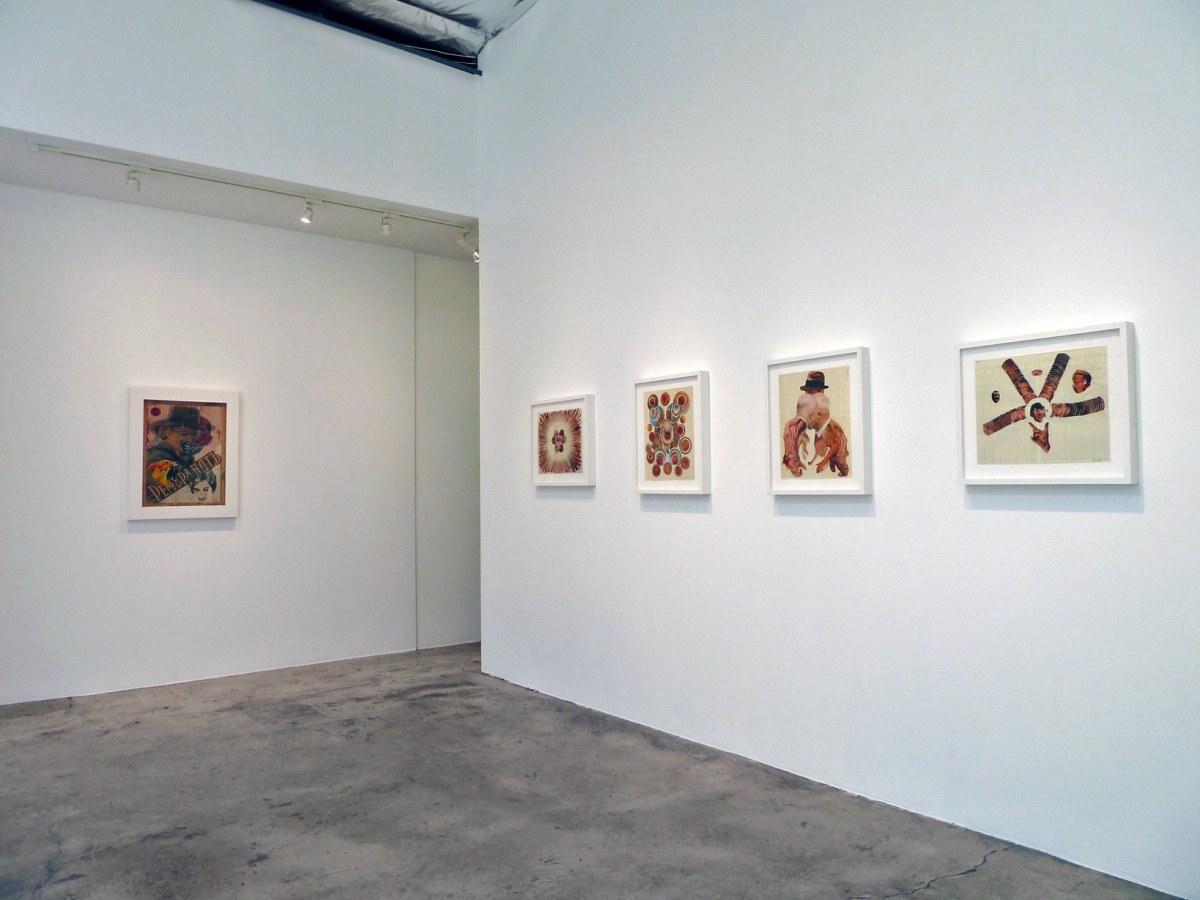 Installation View of Chris Lipomi and Jason Sherry: Works on Paper and Sculpture