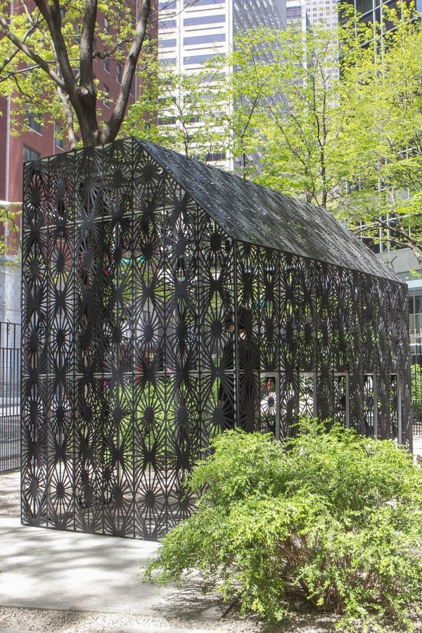 Installation view of&nbsp;Screenhouse&nbsp;at&nbsp;The Arts Club of Chicago&nbsp;