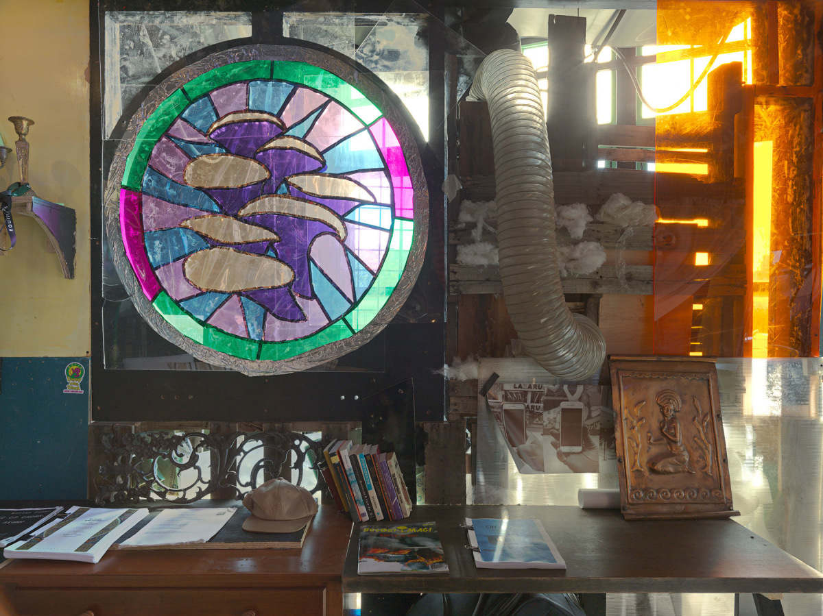 Installation View of&nbsp;A Wild Ass Beyond: ApocalypseRN&nbsp;at Performance Space&nbsp;New York. Photo by Genevieve Hanson.