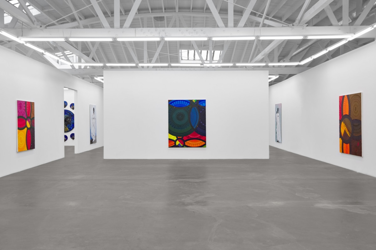 Installation view of JUNE EDMONDS: Meditations on African Resilience, on view February 24 - April 13, 2024