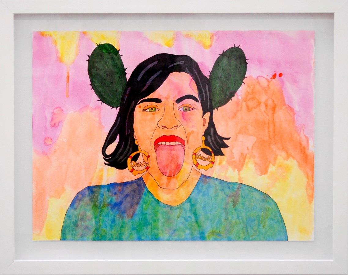 Karla Diaz Devil Face II, 2023