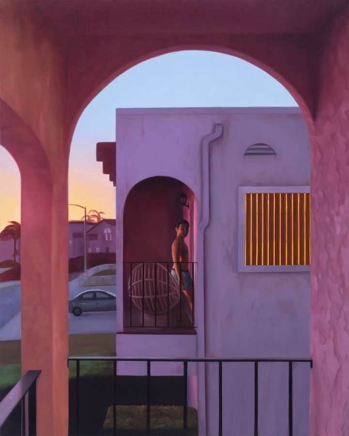 Laura Krifka, Fading Views, 2022, Oil on canvas, 30 x 24 in.