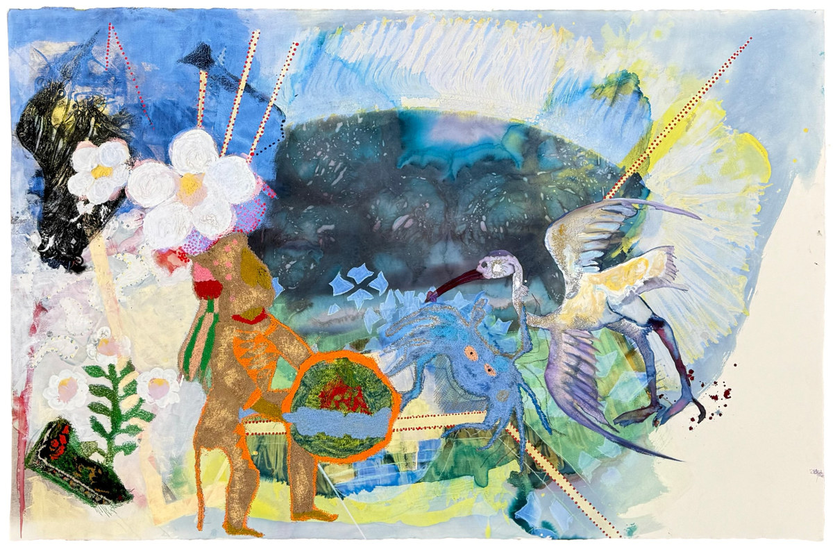 Griselda Rosas The later-middle/El medio-posterior, 2023