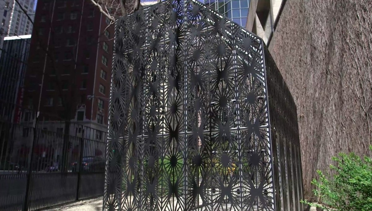 Installation view of&nbsp;Screenhouse&nbsp;at&nbsp;The Arts Club of Chicago&nbsp;