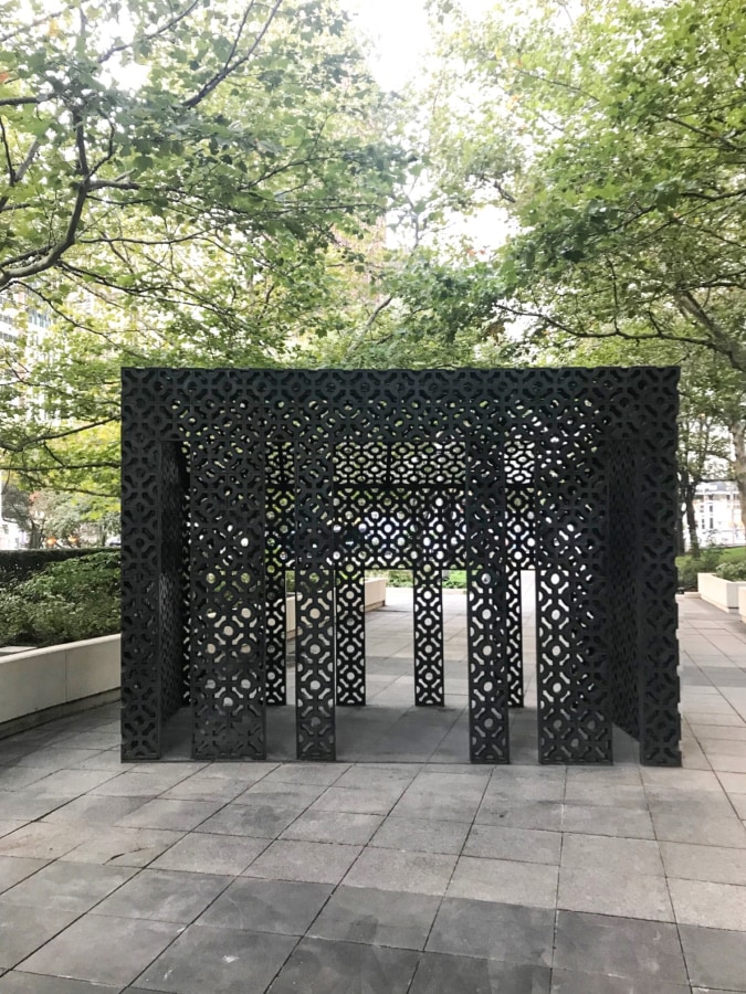 Installation view of Screenhouse​