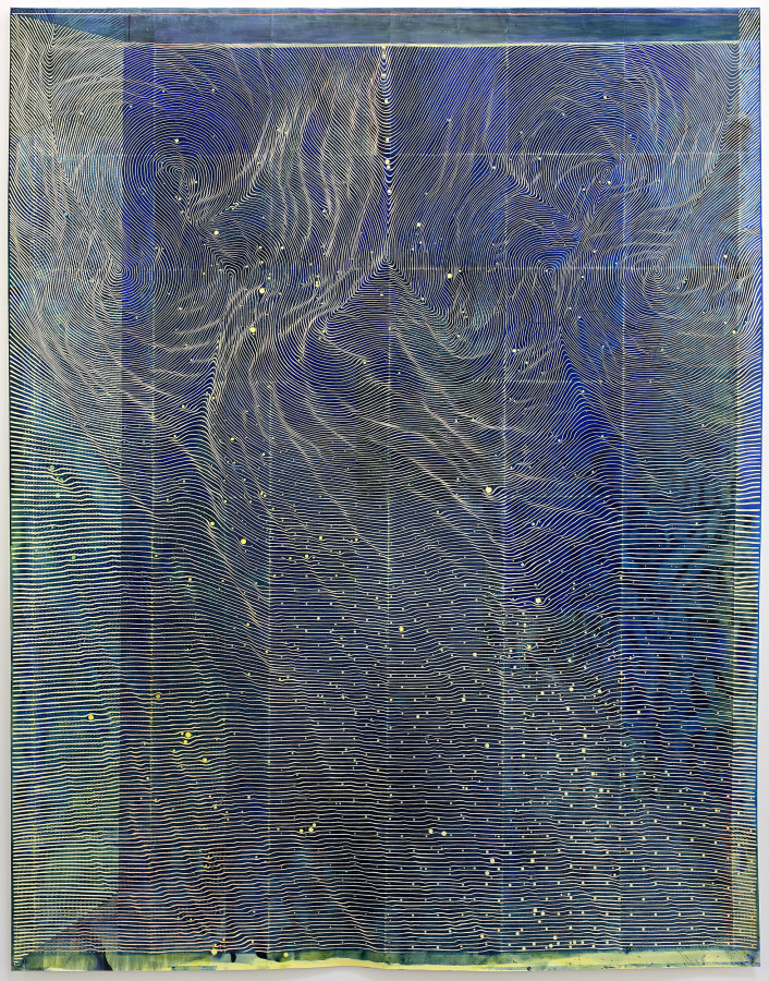 linn meyers The Law of the Meander, 2025