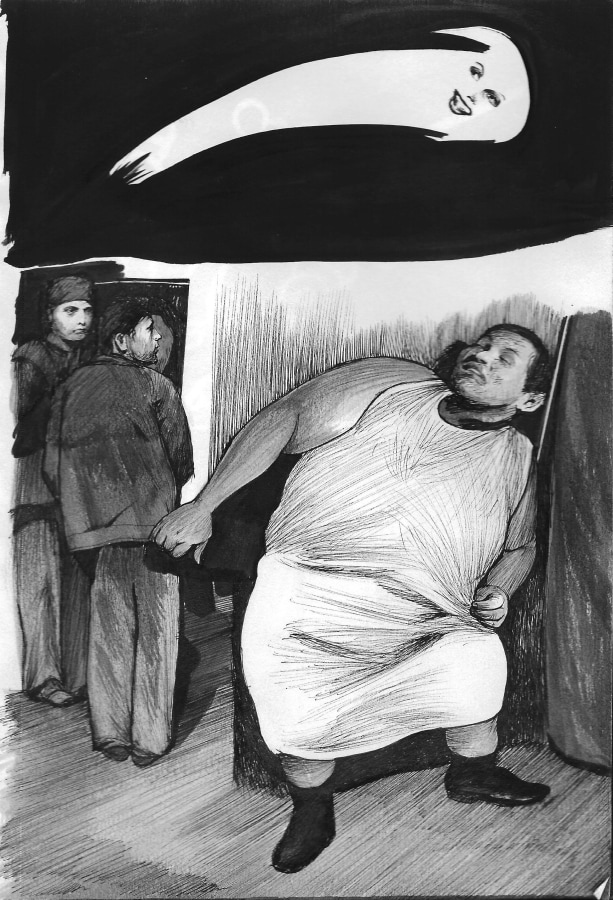 Hugo Crosthwaite Carpas Study, #20, 2013