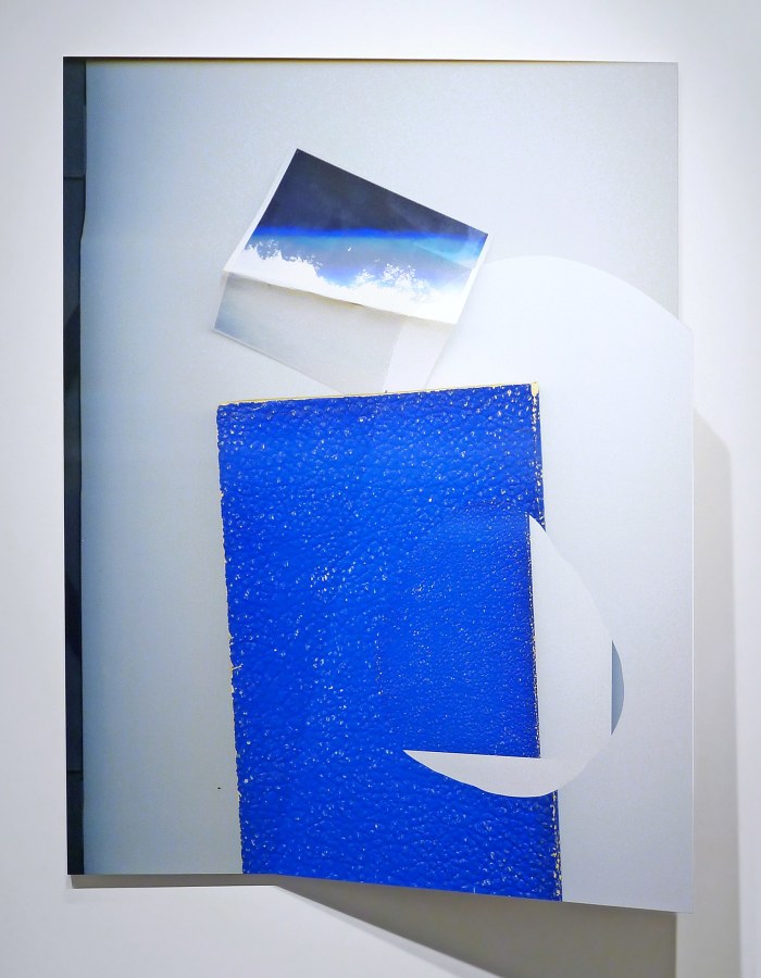 Kate Bonner In two places at once, 2014 Digital prints on MDF, stick 36 x 48 in.