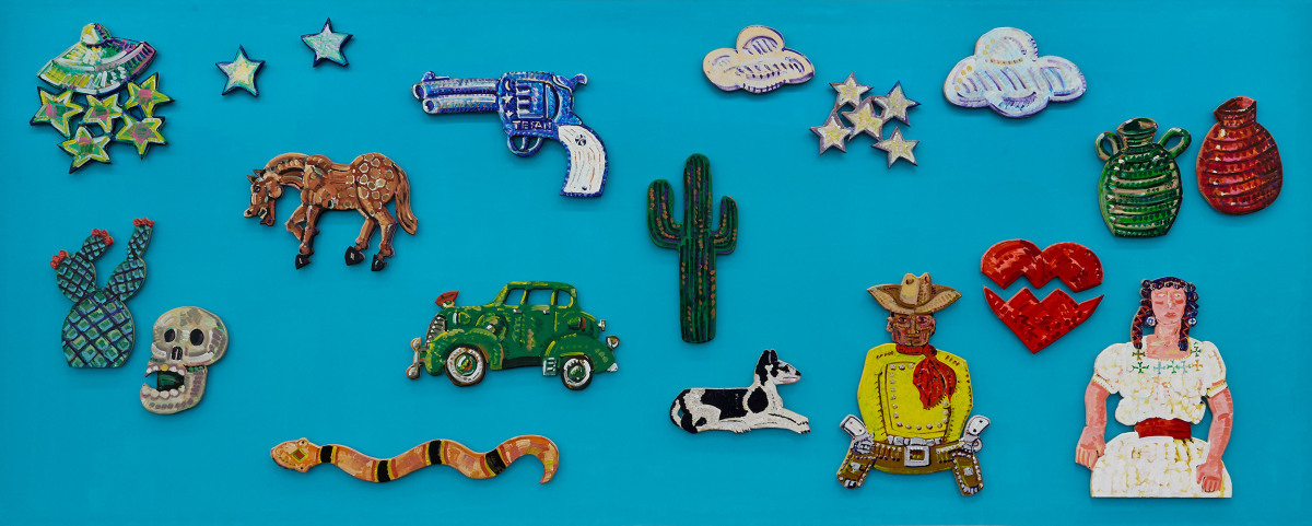 Frank Romero California Dreaming Installation, 2025