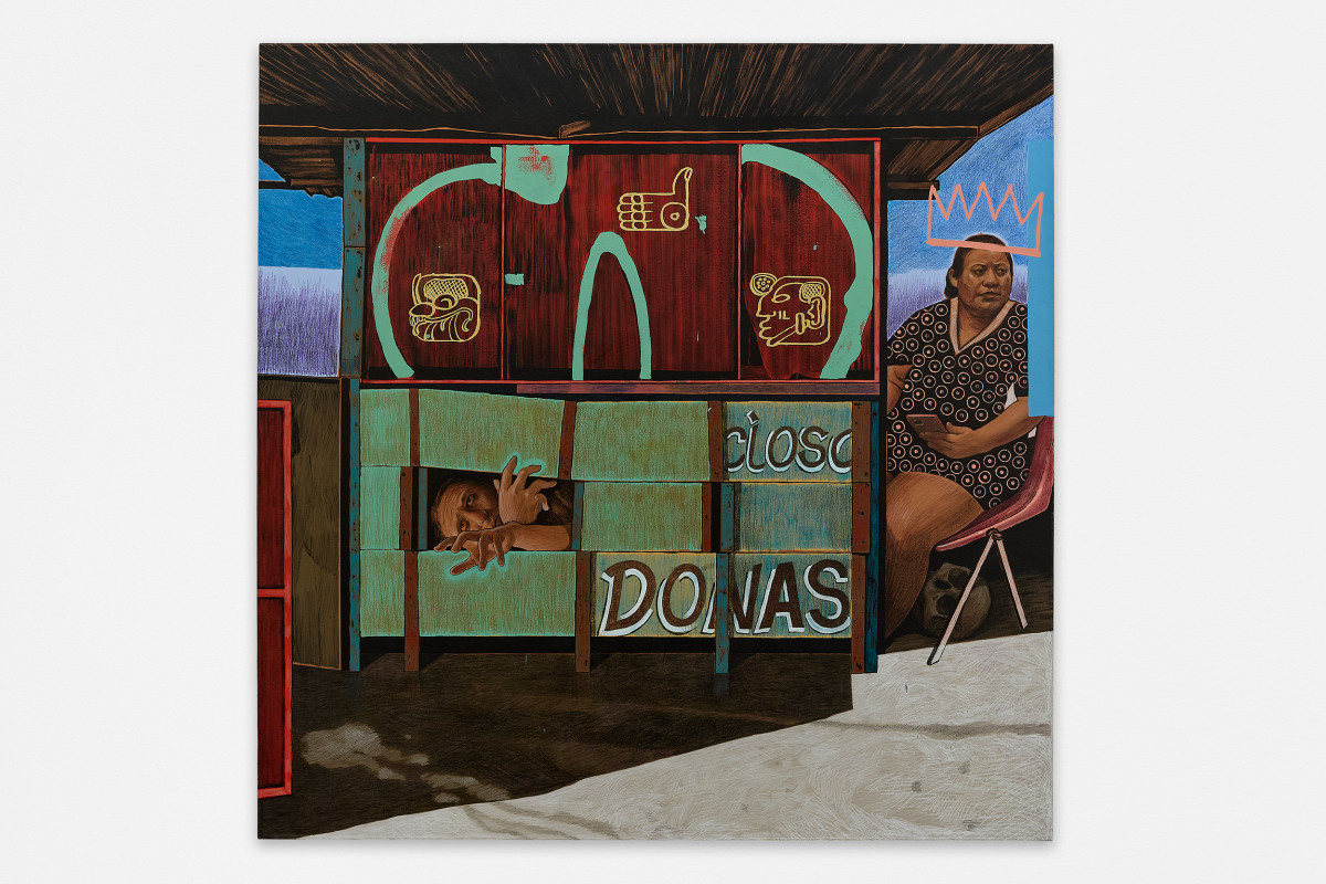 Hugo Crosthwaite Mujer Toma Culebra (Woman Grabs Snake), 2024