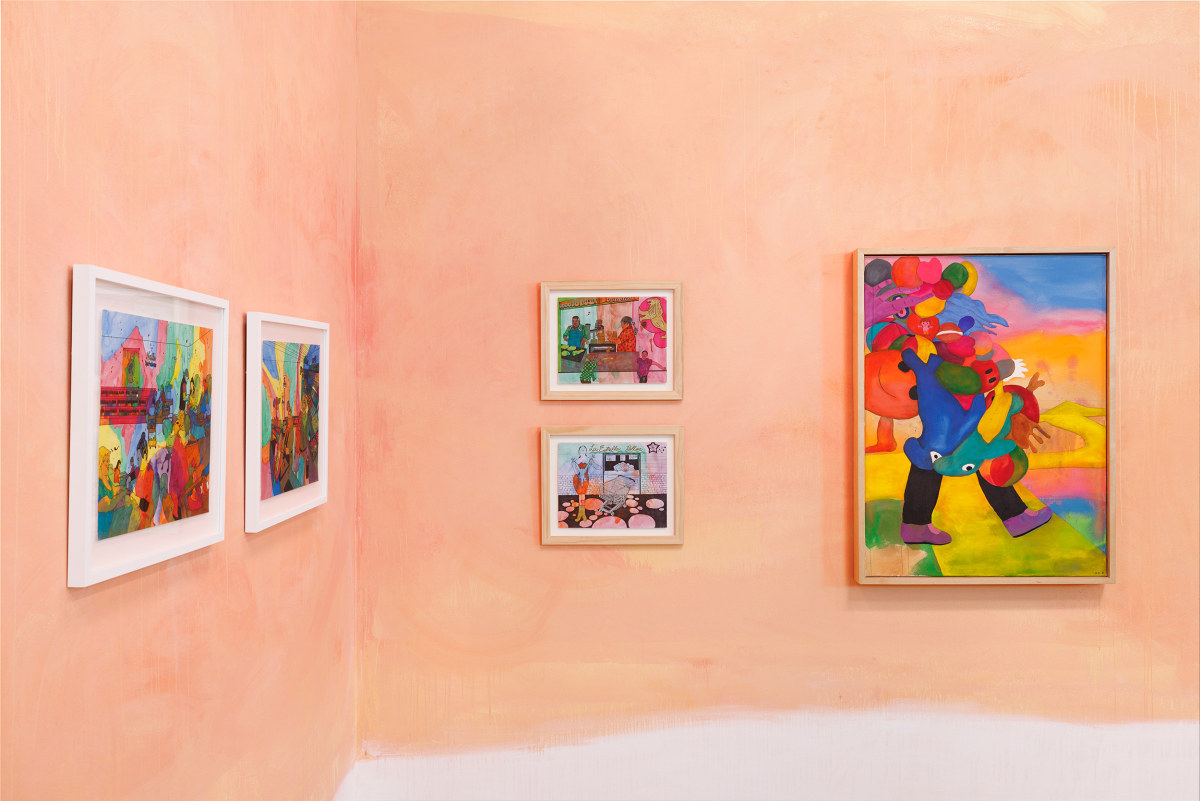Installation view of&nbsp;Karla Diaz: Wait &lsquo;til Your Mother Gets Home, on view from&nbsp;February 17 - June 22, 2024