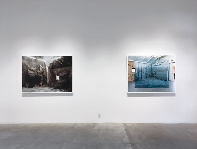 Installation view of Chris Engman: Prospect And Refuge
