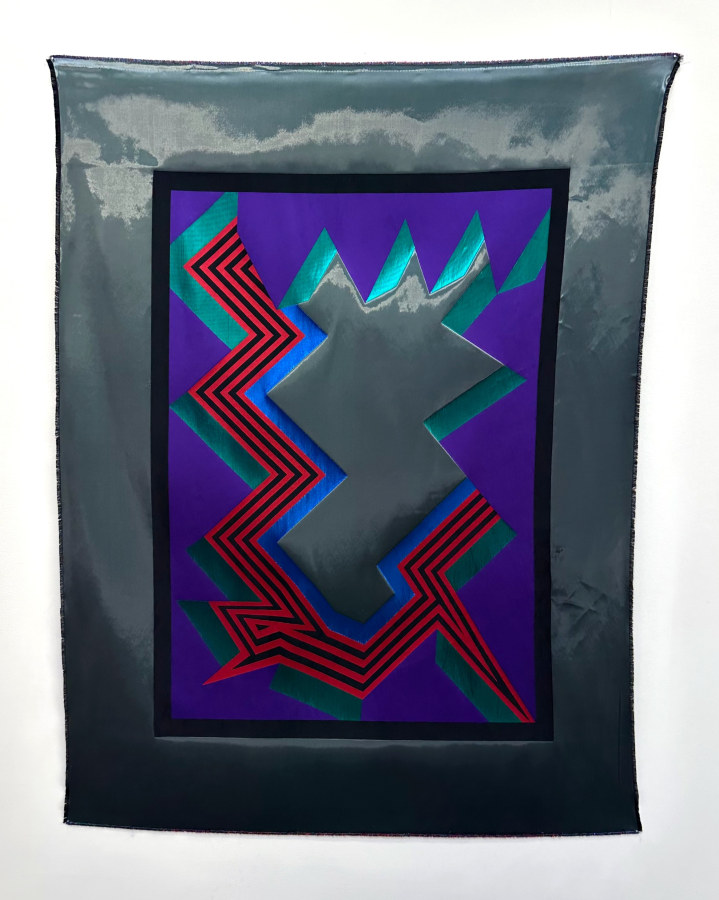 Liz Collins Fractured Sky (bbb/g/r), 2023