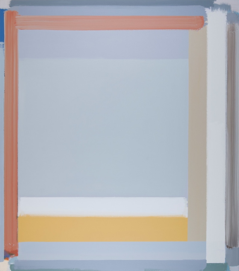 Michael Kindred Knight Arcade, 2014 Acrylic on Canvas  52 x 46 in.