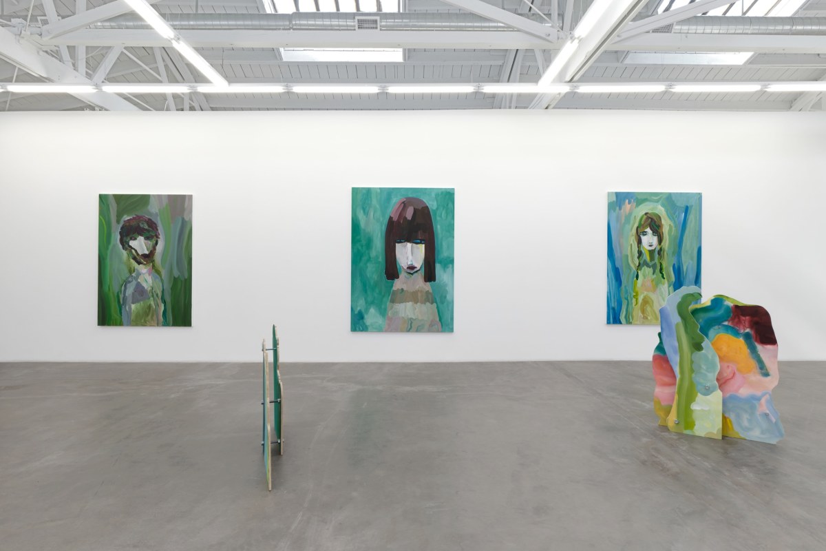 Installation view of Edie Beaucage,&nbsp;All Over the Time