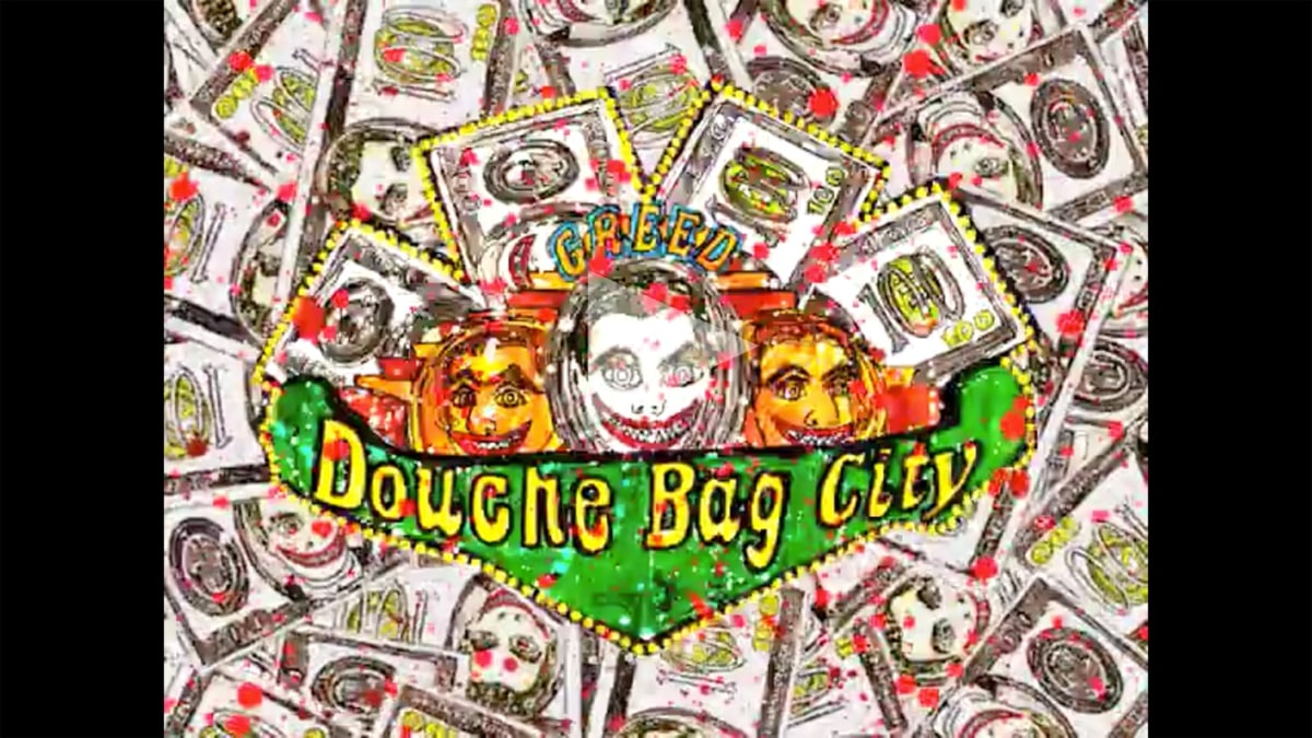 Clip of Federico Solmi: Douche Bag City&nbsp;