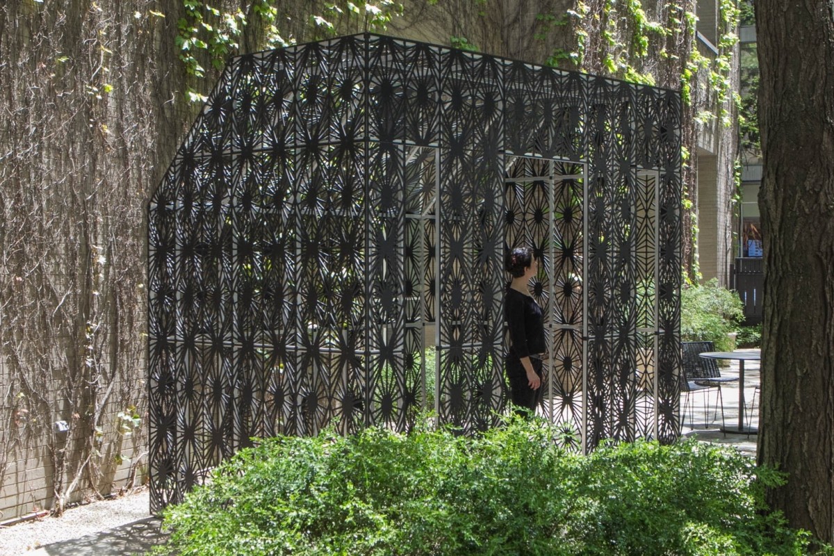 Installation view of&nbsp;Screenhouse&nbsp;at The Arts Club of Chicago&nbsp;