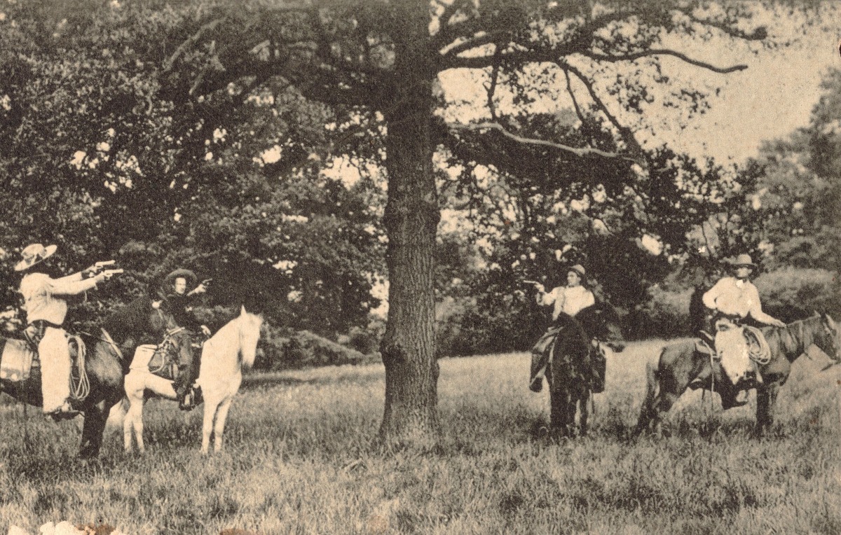 Ken Gonzales-Day, der Wild West Show