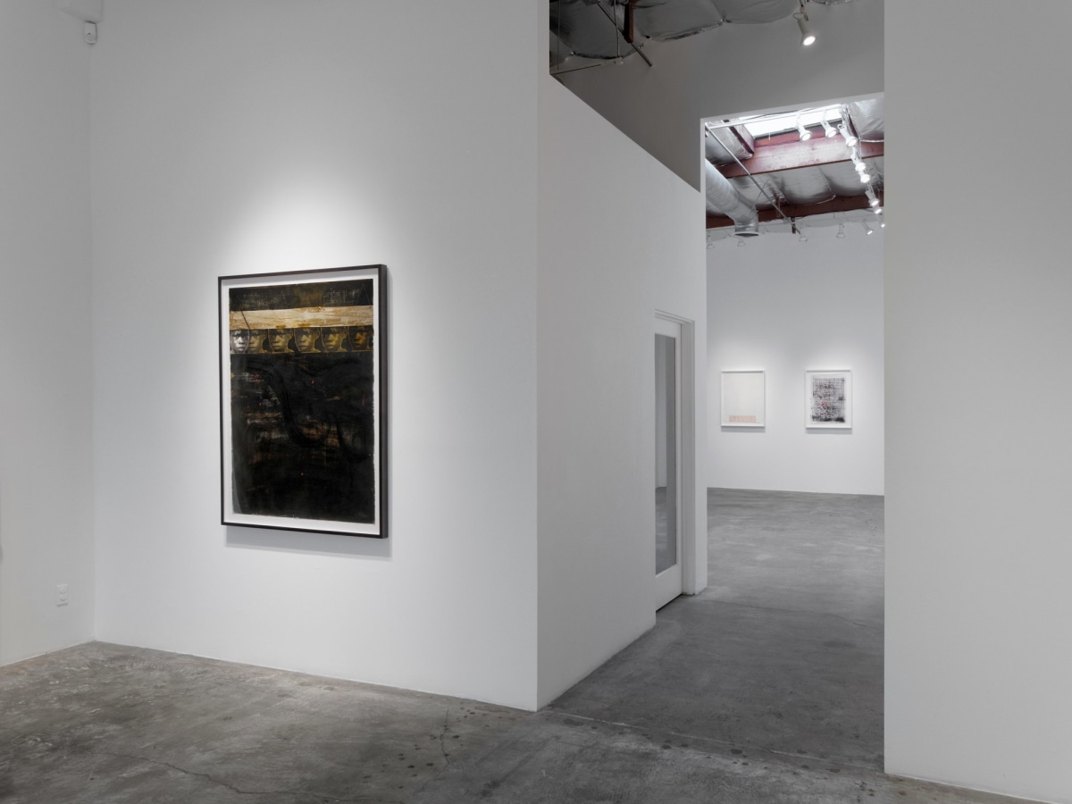 Installation View of Deborah Roberts: Fragile But Flexible