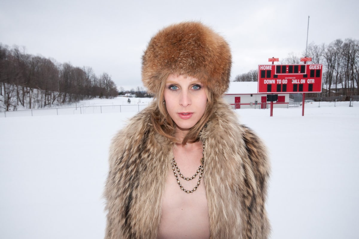 Zachary Drucker in collaboration with Amos Mac Distance is where the heart is, home is where you hang your heart (#13), 2011 DIGITIAL C-PRINT 24 X 36 in.