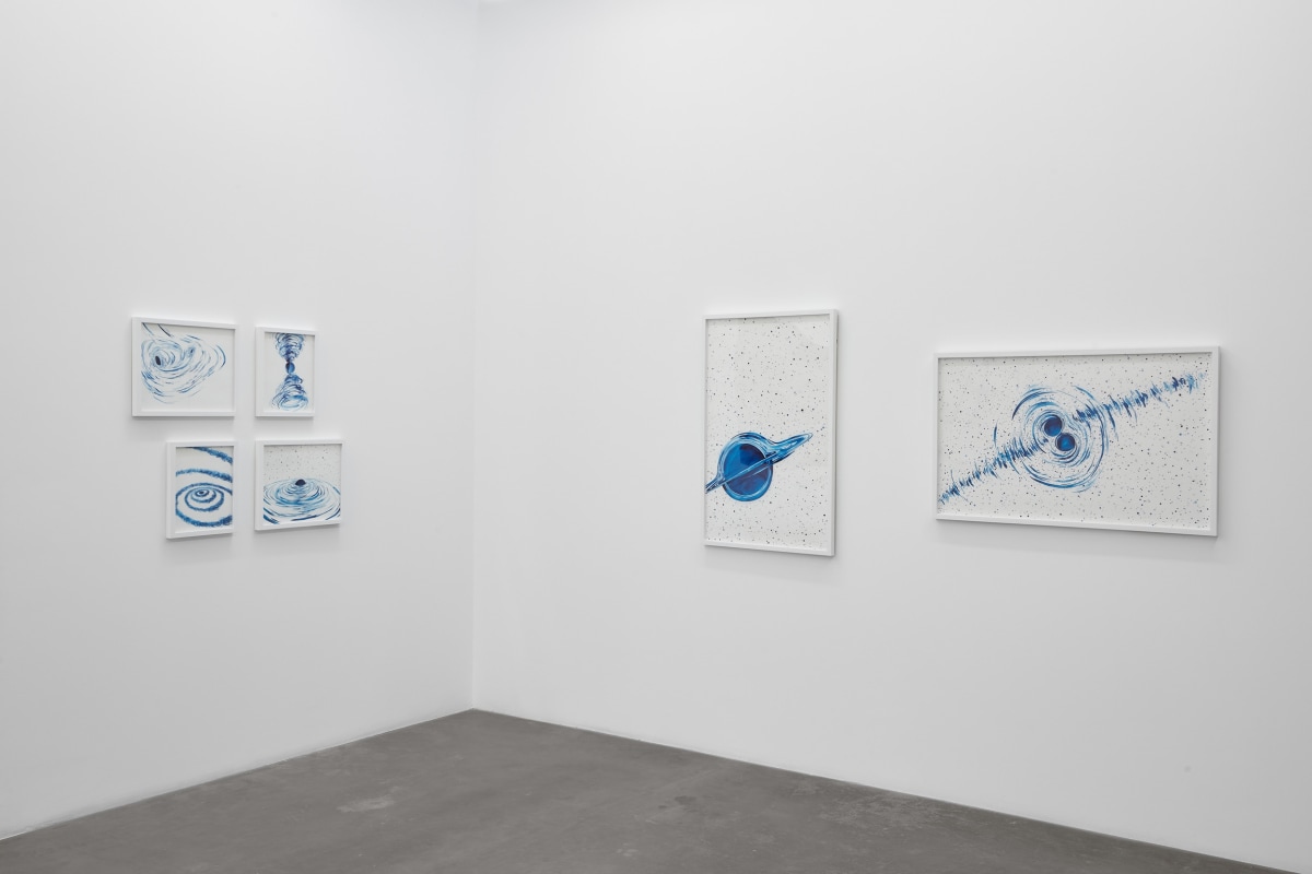 Installation view of&nbsp;Lia Halloran: Warped Side, on view from November 4 - December 22, 2023