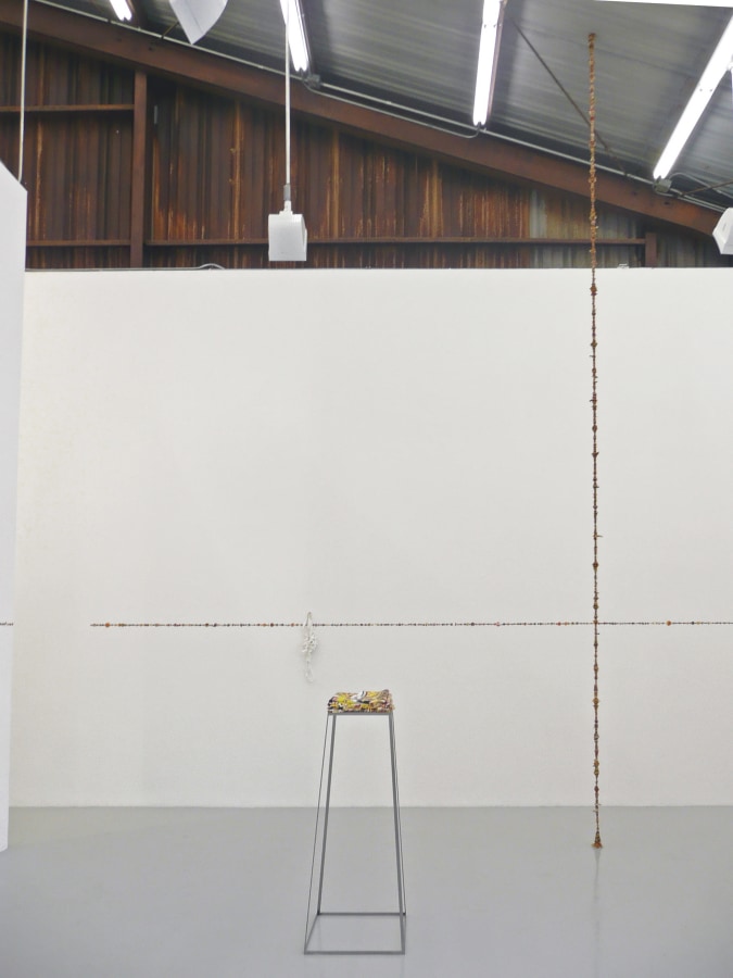 Installation View of Margie Livingston: Paint Objects