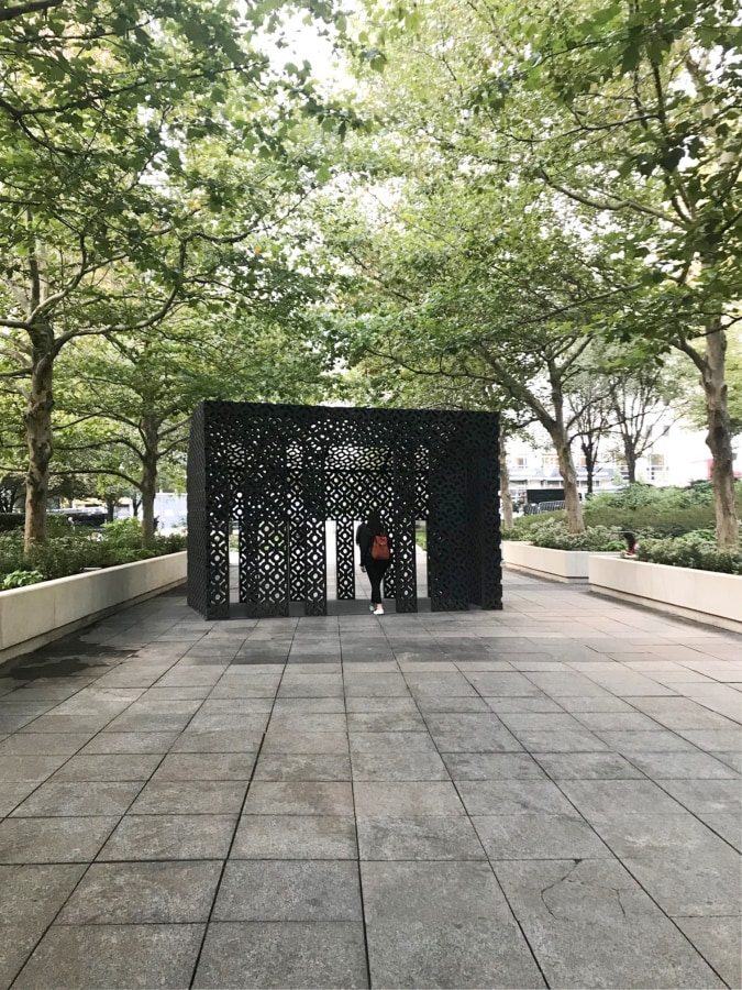 Installation view of Screenhouse​