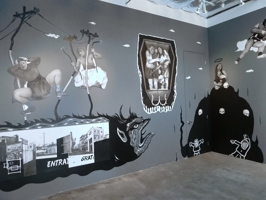 Installation View of Hugo Crosthwaite: Tijuanerias